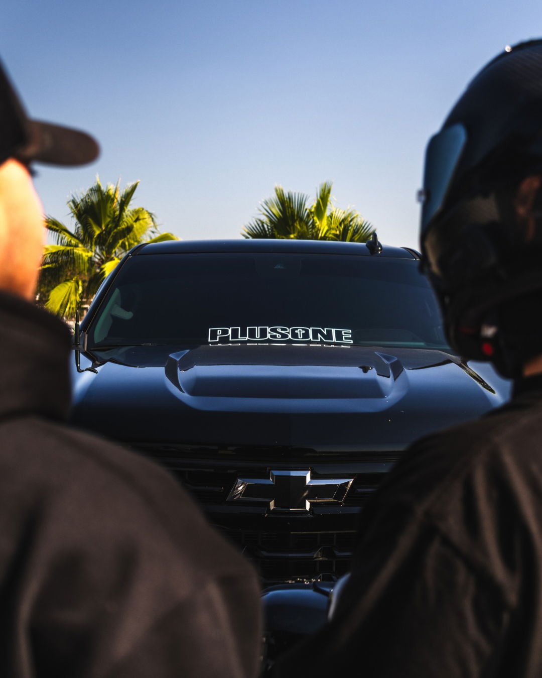 Plusone Decal ~ Outline